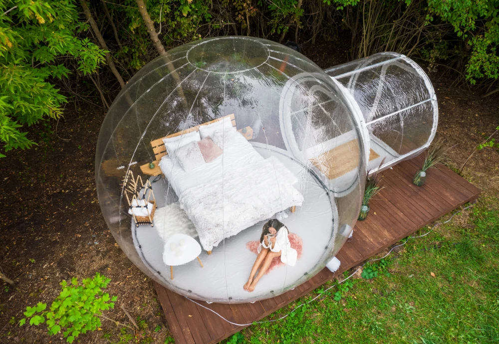 travel inflatable bubble tent